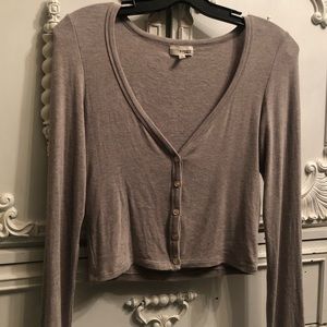 Wilfred cropped cardigan